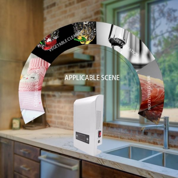 Home Ozone Water Generator Washer for Kitchen Purifier Vegetables and Fruits