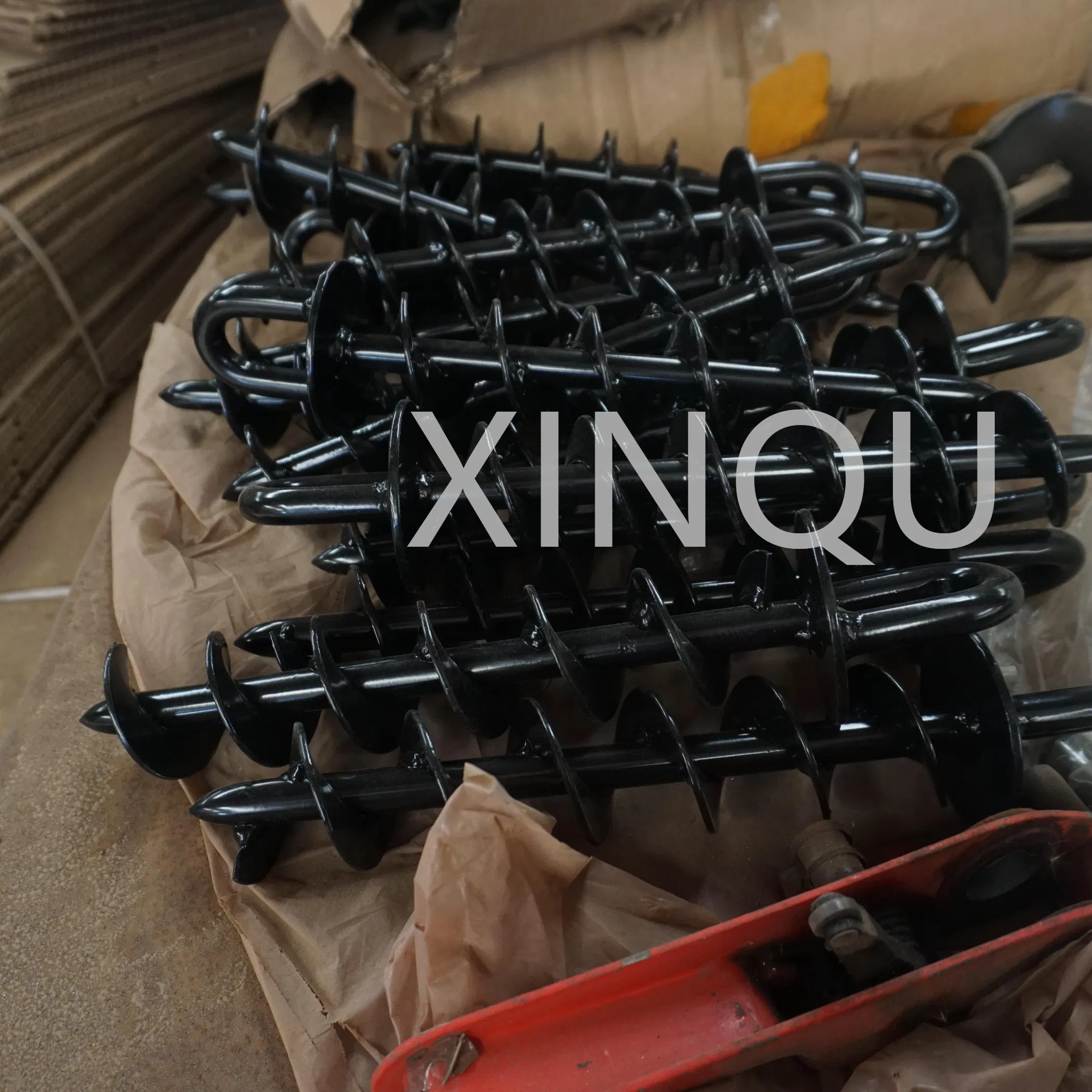 Galvanized Steel Rod Screw Helix Ground Anchor