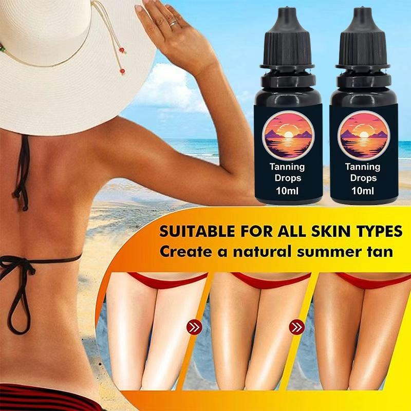 Custom Private Label Sunless Tanning Oral Drops
