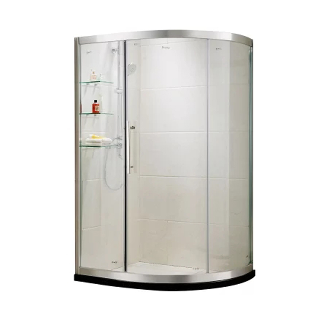 Sleek Walk-in Shower Rooms with Simple Design