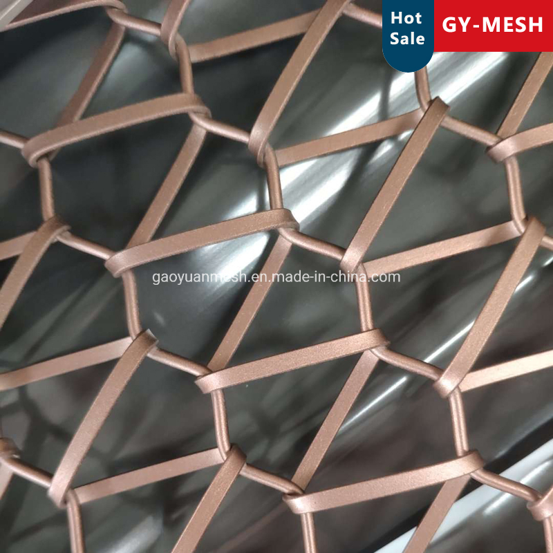 Stainless Steel Chain Link Conveyor Belt Mesh for Architectural Decorative Mesh