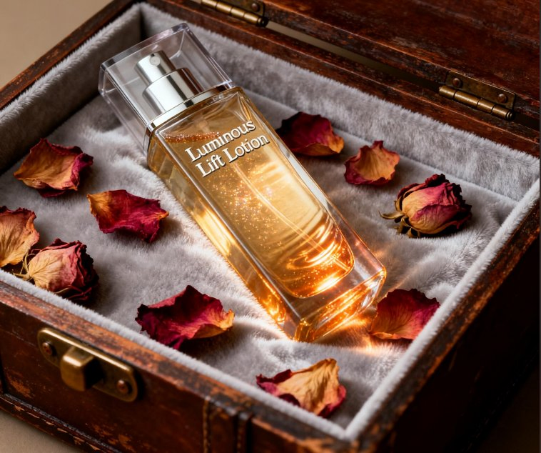 Rhodiola-Infused Brightening Face Lotion for Metabolic Waste Removal and Fresh Glow