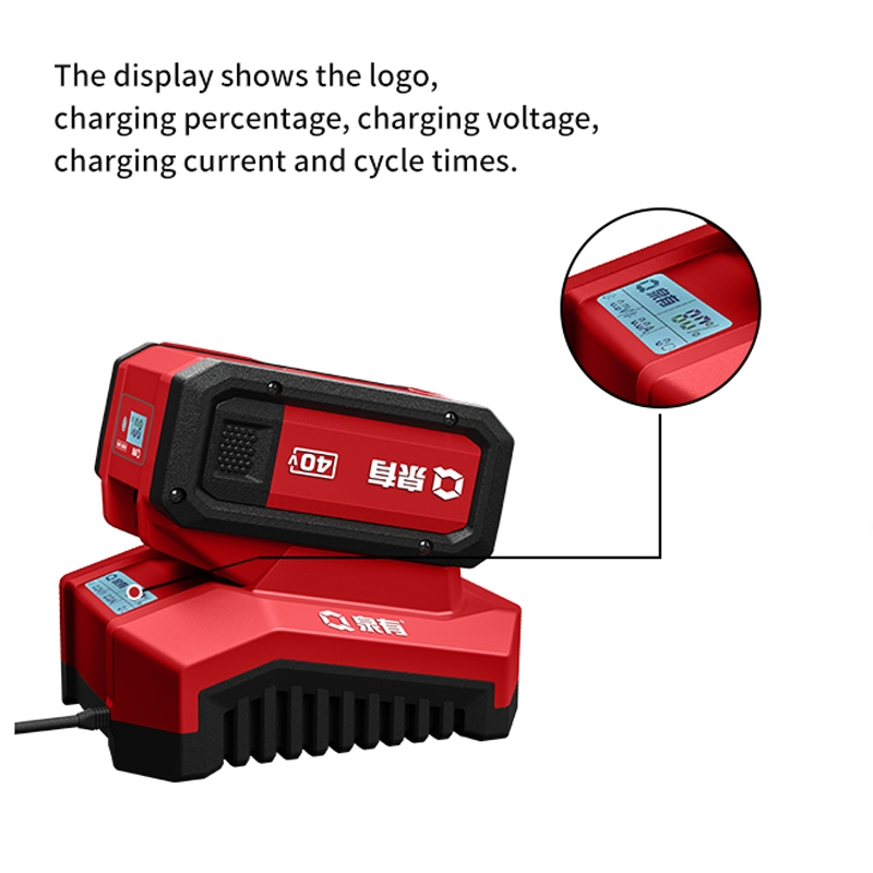 Отбойный молоток аккумуляторный QUANYOU QY-9828 40В