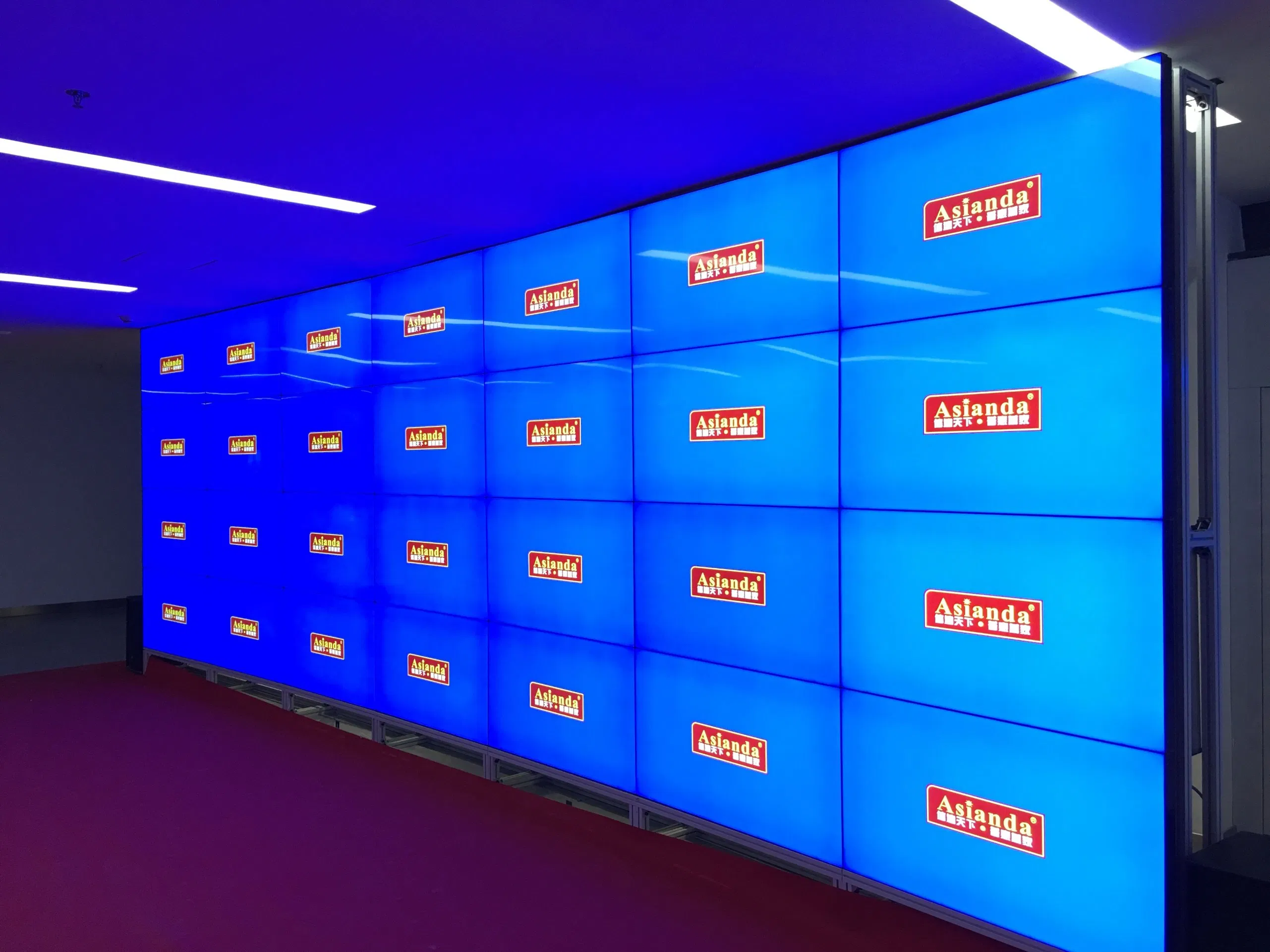 Digital Signage Displayer 3X3 LCD Video Wall 4K@60Hz Video Wall System