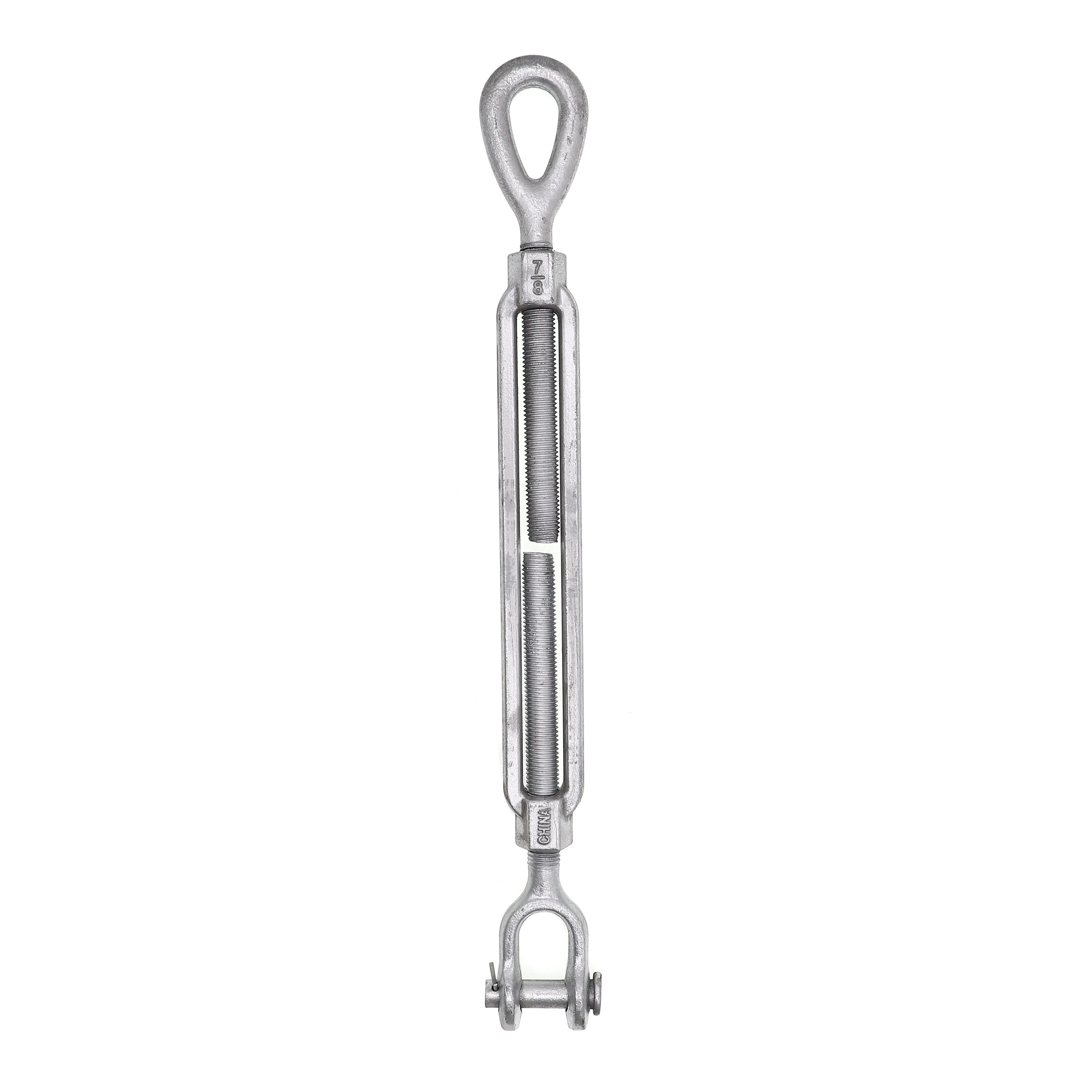 Factory Supply U. S. Type Drop Forged Jaw and Eye Turnbuckles
