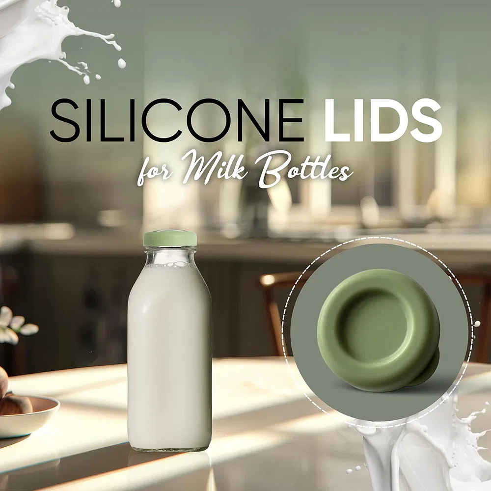 Силиконовые крышки для стеклянных бутылок EZ30133