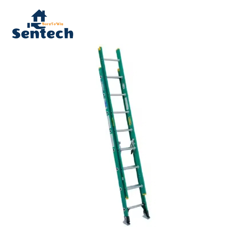 2X8 Steps 16f ANSI Type I Fiberglass Extension Ladder for Industry