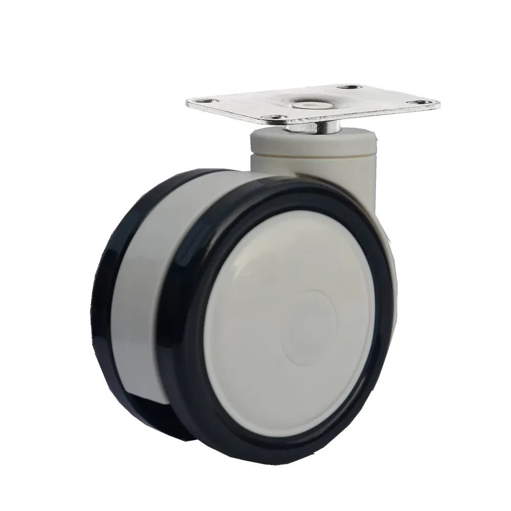 100mm Twin Wheel Medical Caster Wheel