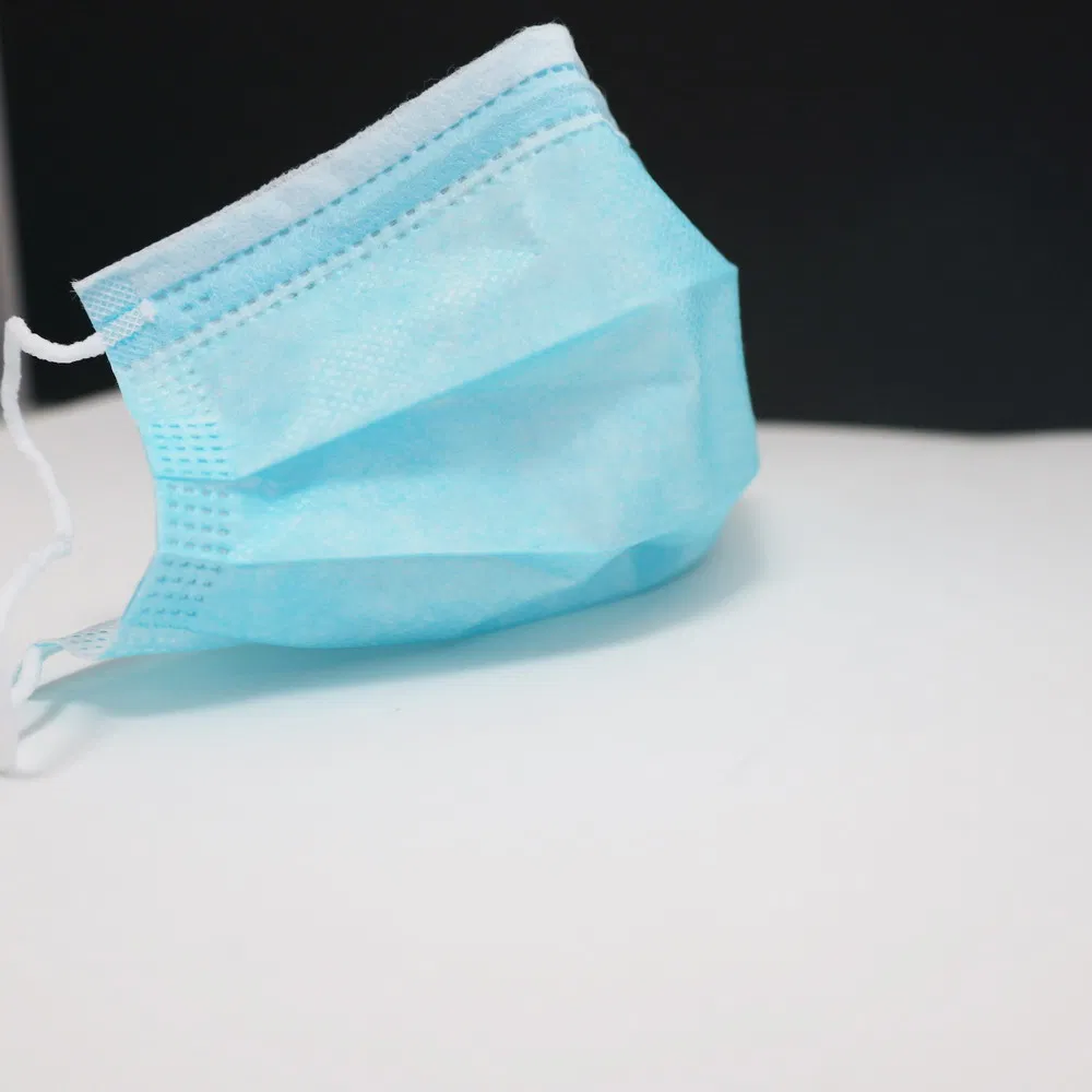 Type 1 Disposable 3 Layer Non-Woven Masks with Earloops