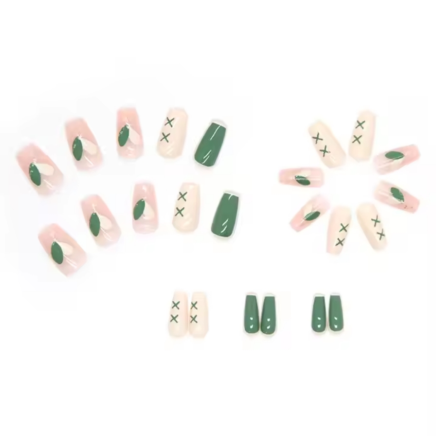 High Quality Fake Stylish Professional Nail Art Designs Nails Sticker