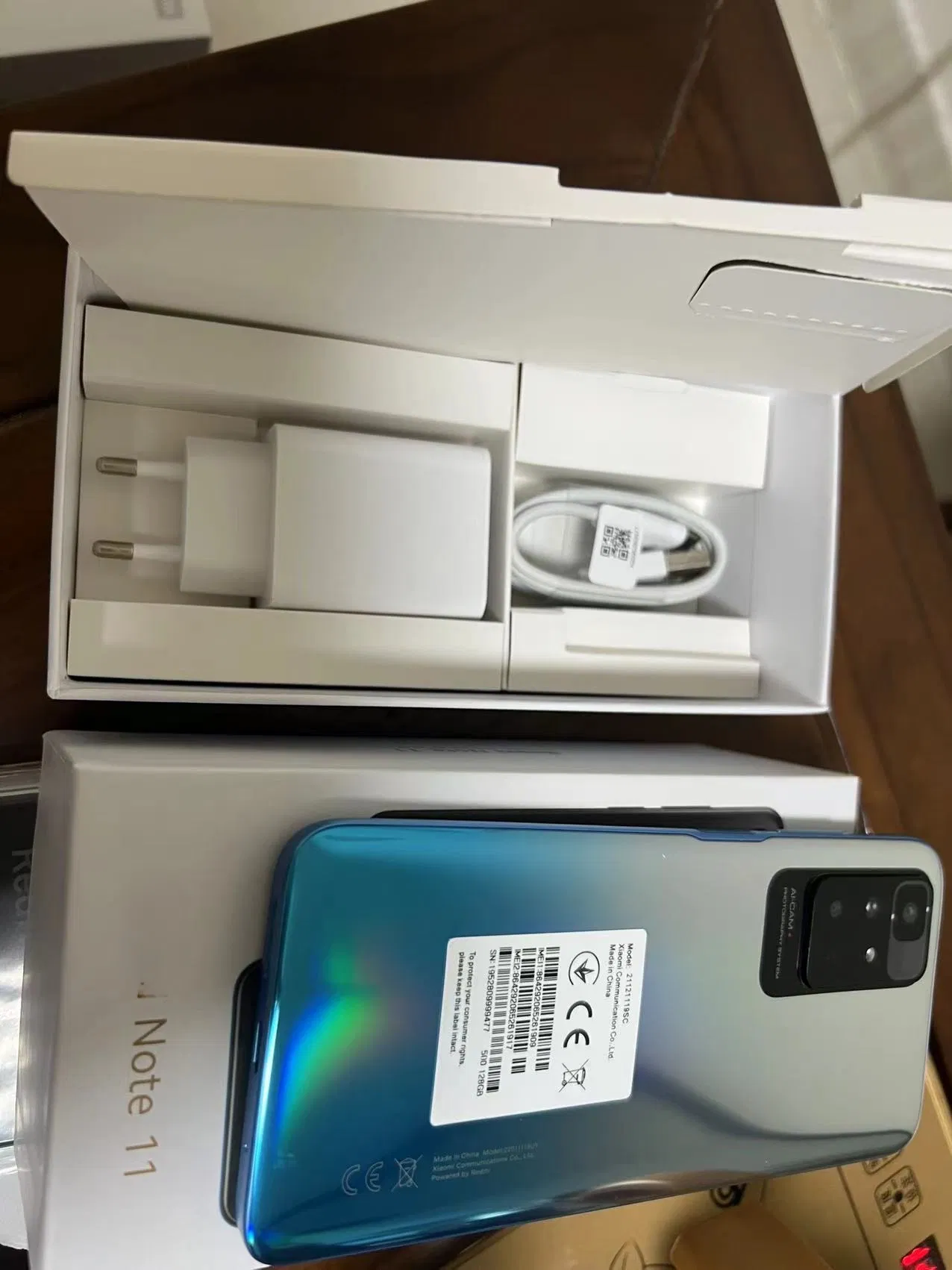 Mobile Phone Second-Hand Phone Global Version for Note 11 5g Smartphone 120W Charge Dimensity 920 120Hz Amoled Version Android