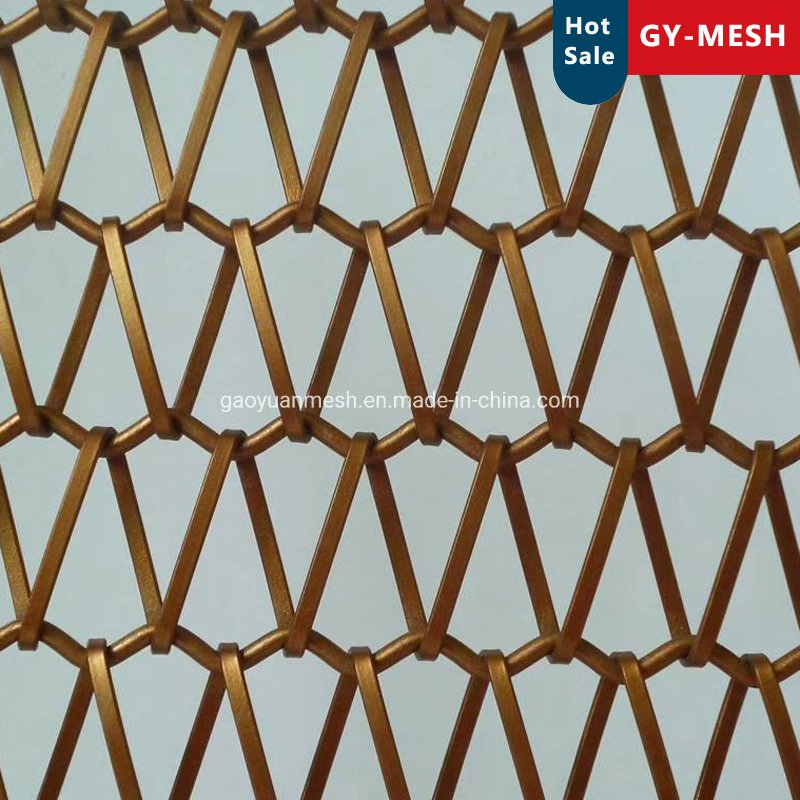 Spiral Wire Mesh Decorative Mesh/Arichitectural Woven Wire Mes