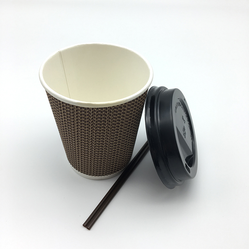Food Grade Disposable Coffee Paper Glass for Hot Beverage