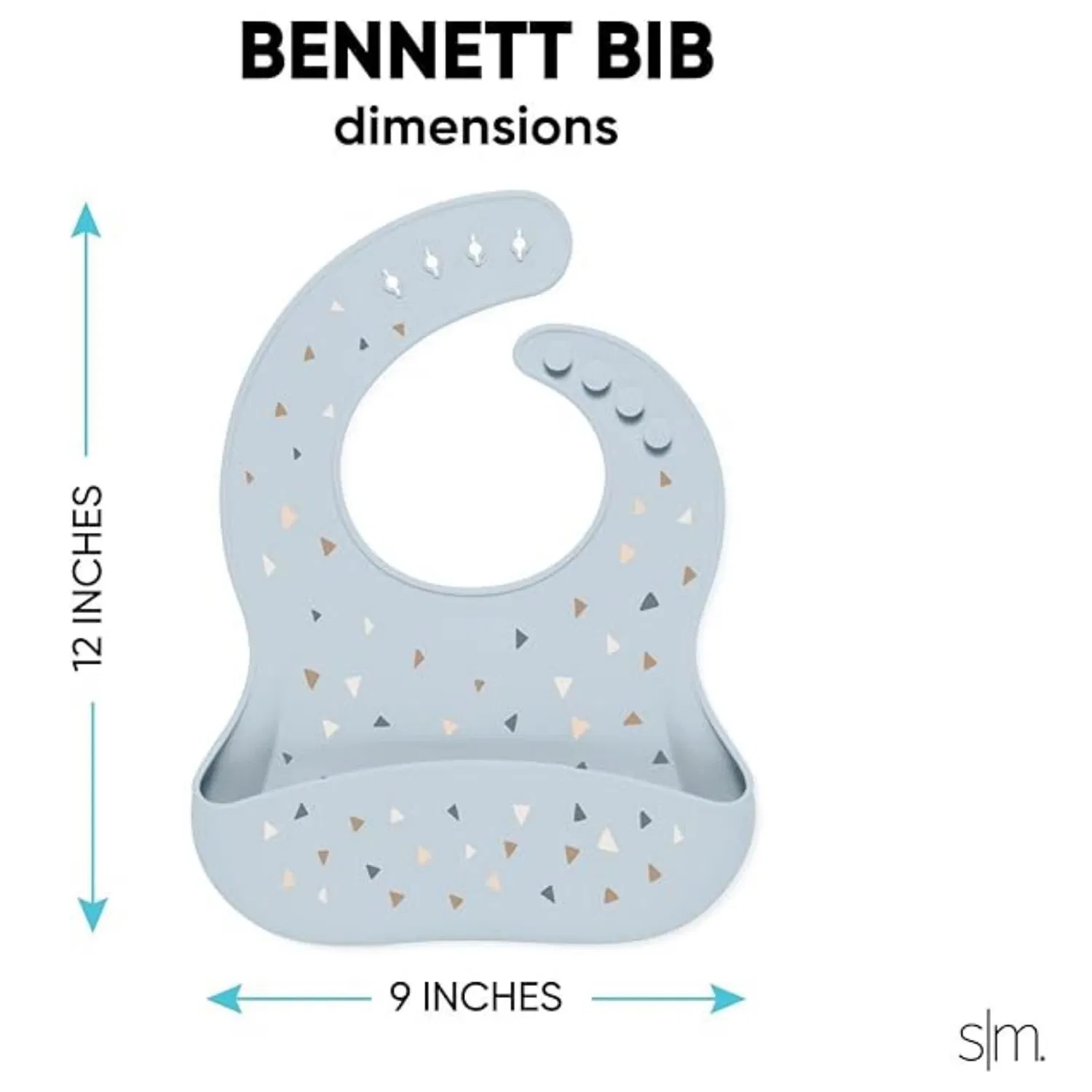Silicone Baby Bib Easy to Fold and Store Goods Clothing Care