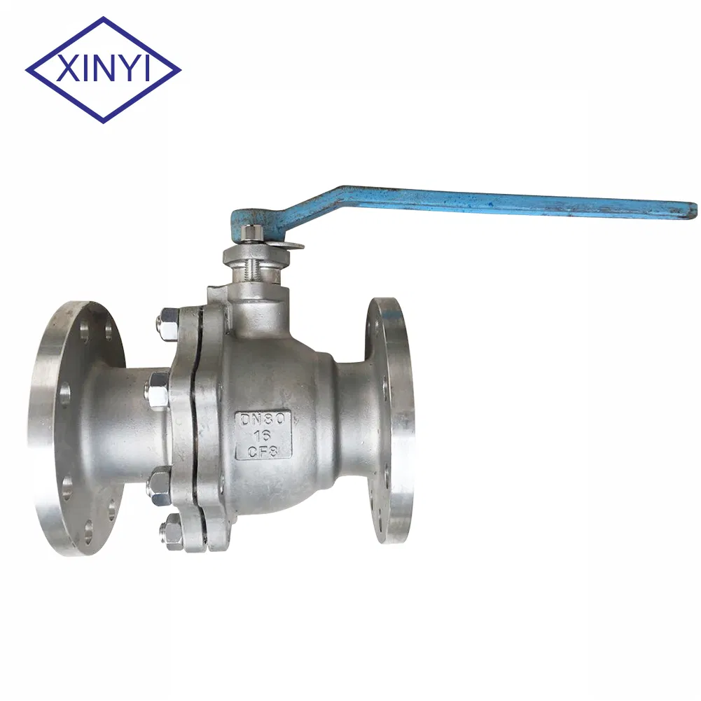 Xymfb Pn16 Manual ANSI Class150 2 Way Stainless Steel 304 316 Flange 1/4-4 Inch Ball Valve