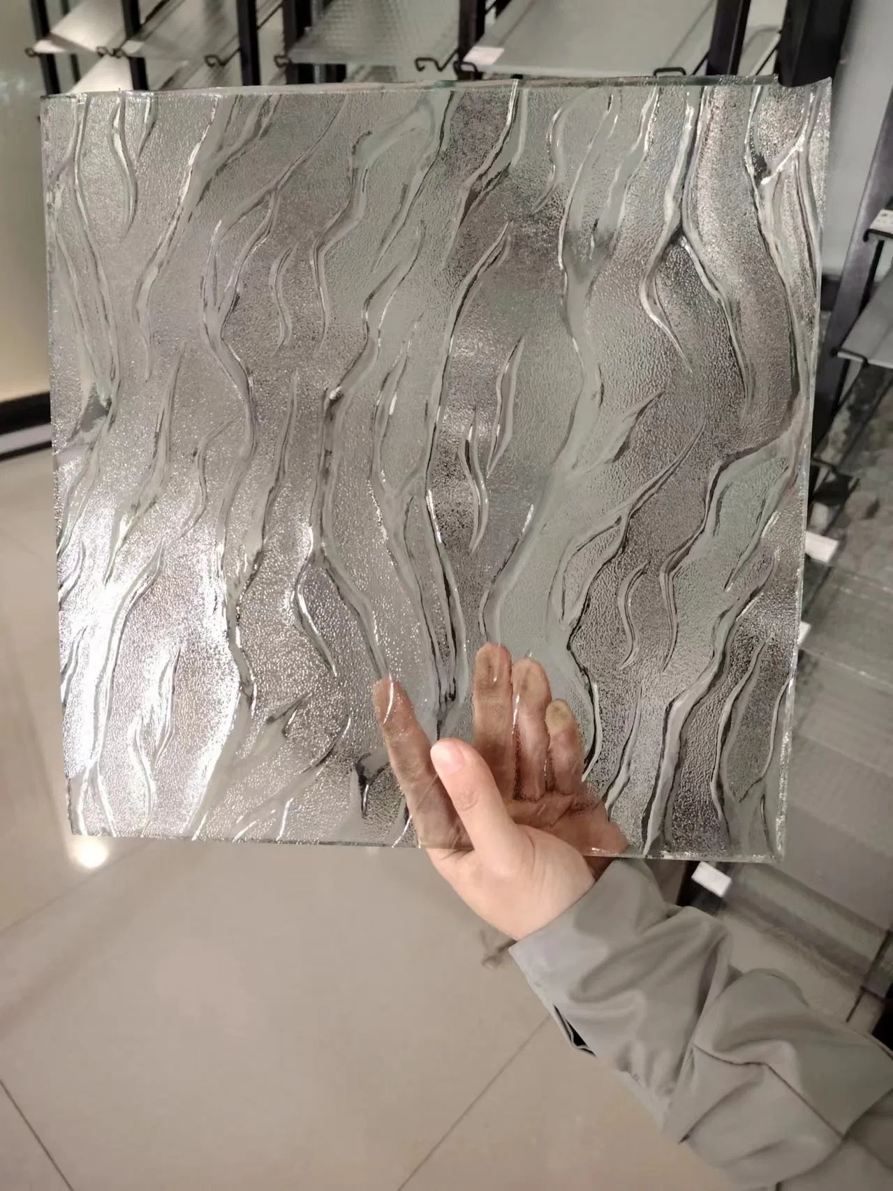 Customized Patterned Glass for 4mm 5mm Thickness