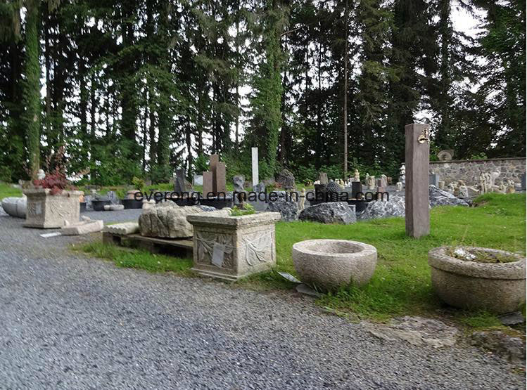 Natural Stone Sink Granite Trough for Water Storage /Planters/Livestock &Animal Feeding Ponds