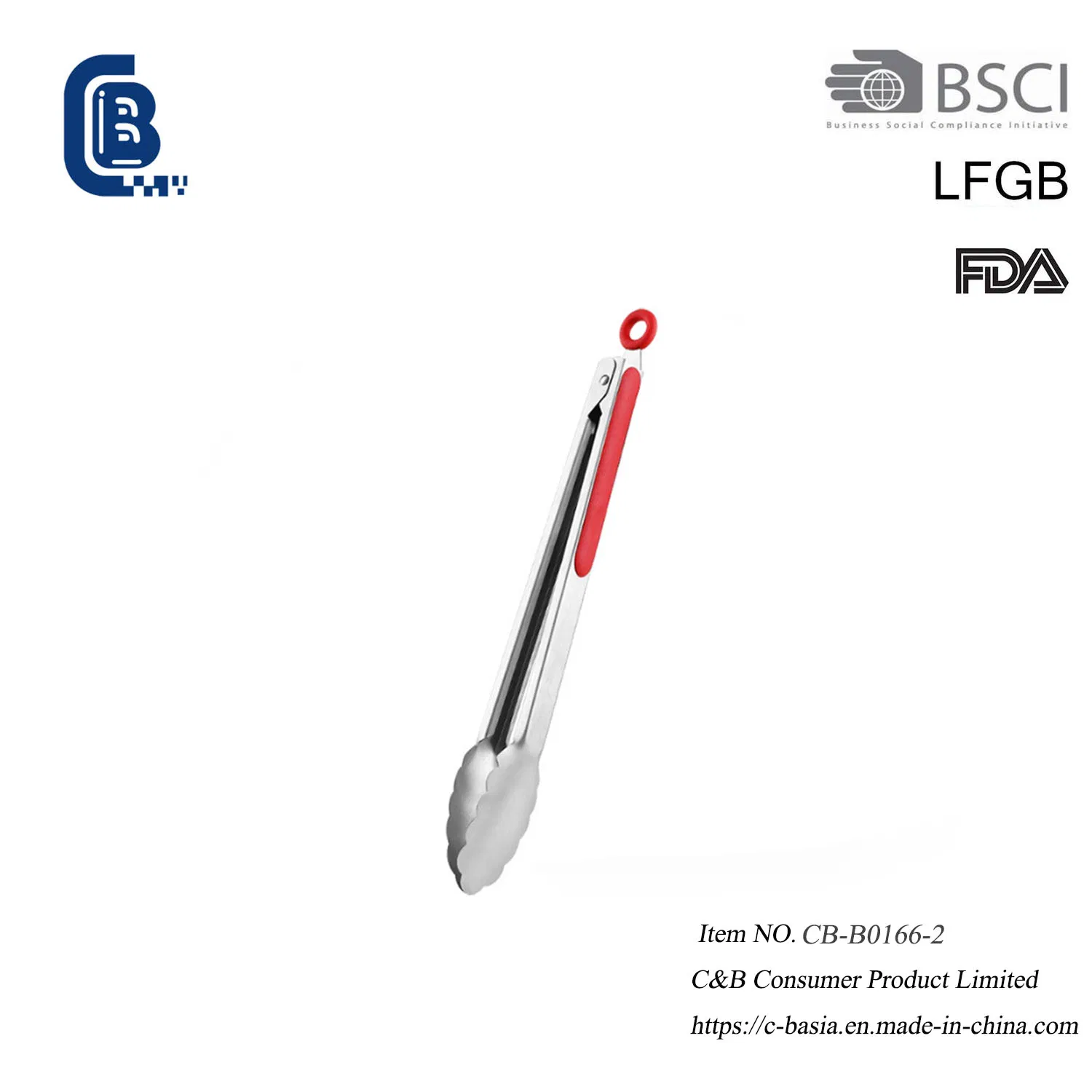 9 Inch Nylonpasta Spaghetti Noodles Serving Food Tongs, Kitchenware