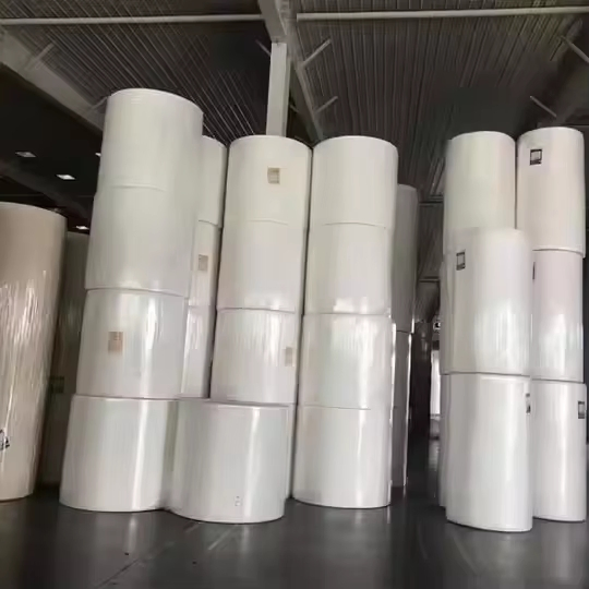 Bright Clean Pure White Mother Roll Paper High Capacity Mother Roll Paper