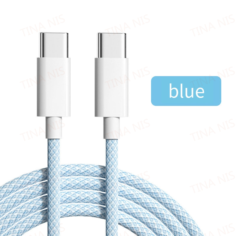 Кабель USB-C плетеный для быстрой зарядки, 1м