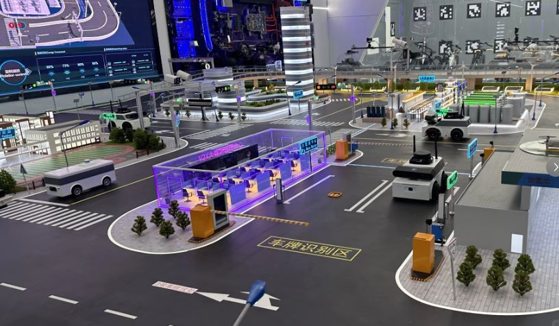 Innovative Exhibition Display Sculpture: Hand-Made Energy Charging Station for Office