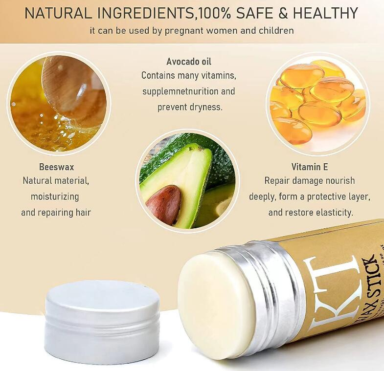 Custom Logo Pomade Lasting Nourishing Easy-Carrying Hair Style Control Hair Wax Stick