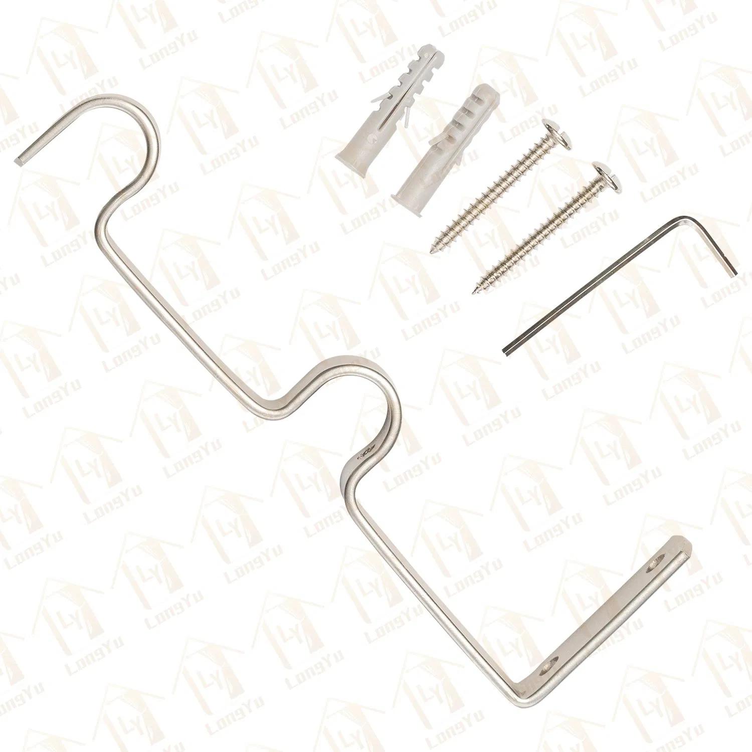 Top Quality Cheap Curtain Rod Brackets with High Currtain Pole Brackets