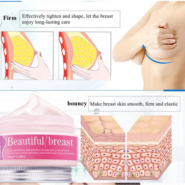Natural Effective Massage Big Increase Growth Tight Lift Firming Breast Enhancement Cream