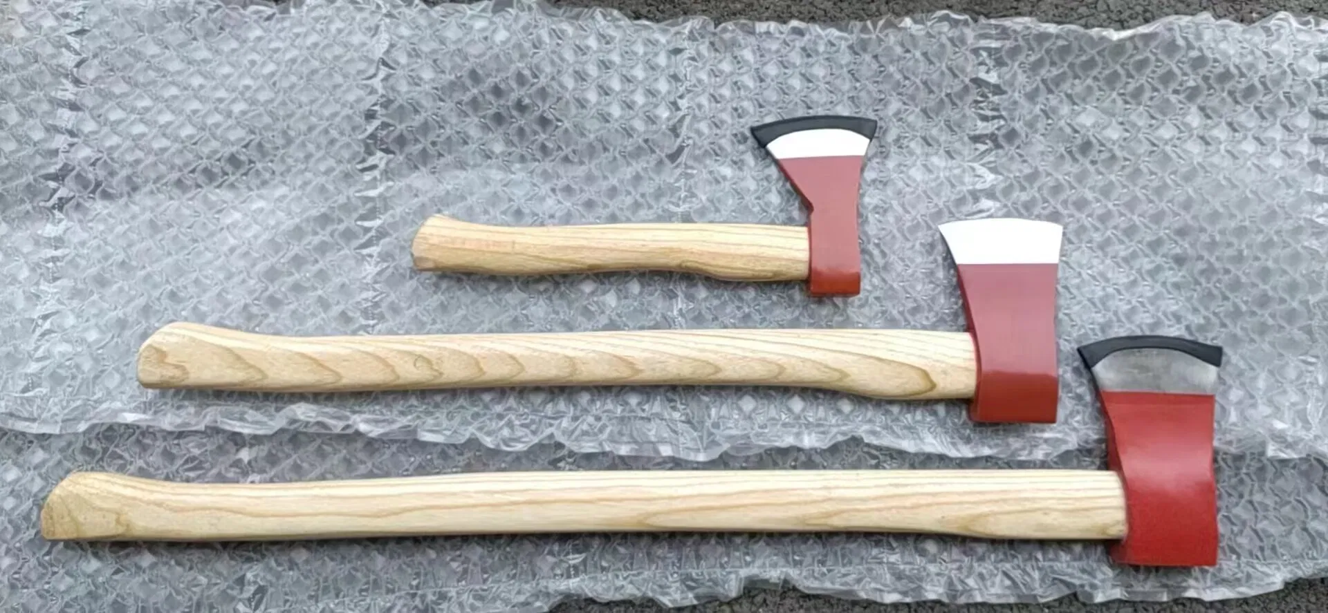 Axe Head with Wooden Handle or Plastic Handle Factory