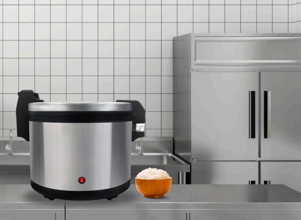 Smart Digital Stainless Steel Commercial Rice Warmer Hotel / School / Restaurant Use Multifunction