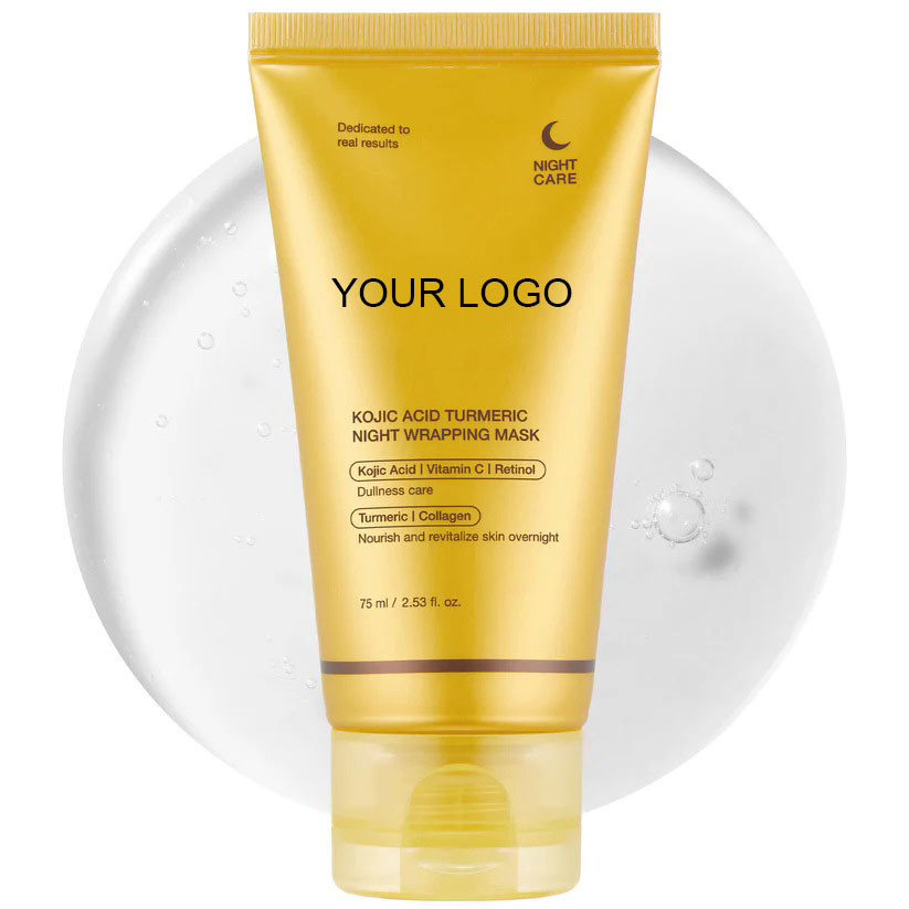 Hot Sales 75ml Face Care Peel off Mask Nourishing Overnight Turmeric Night