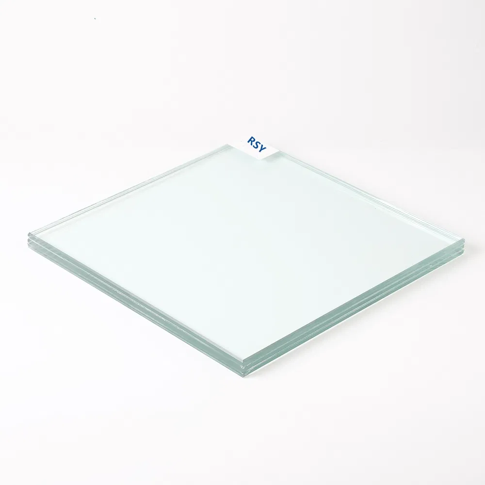 Customized Clear Building Glass with PVB Double Lamination