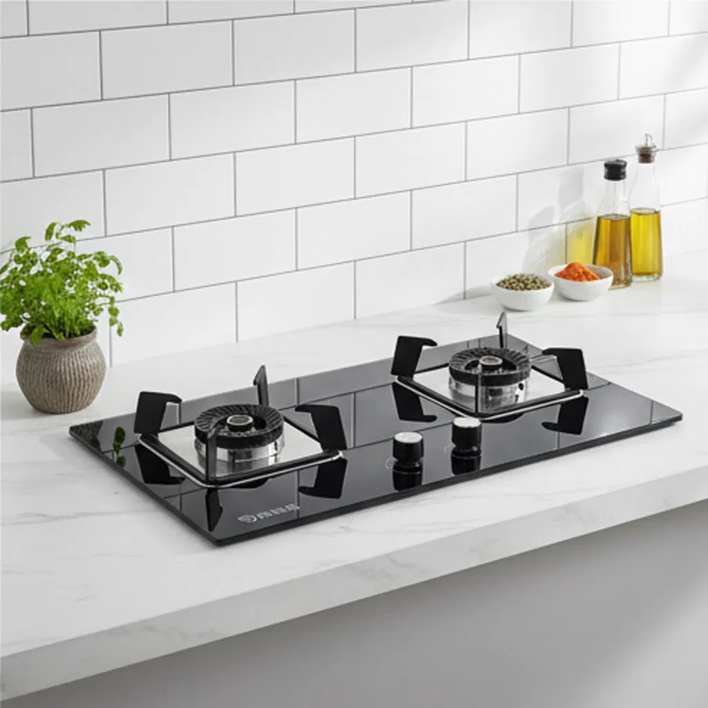 Durable Gas Stove with Multiple Burners for Versatile Cooking