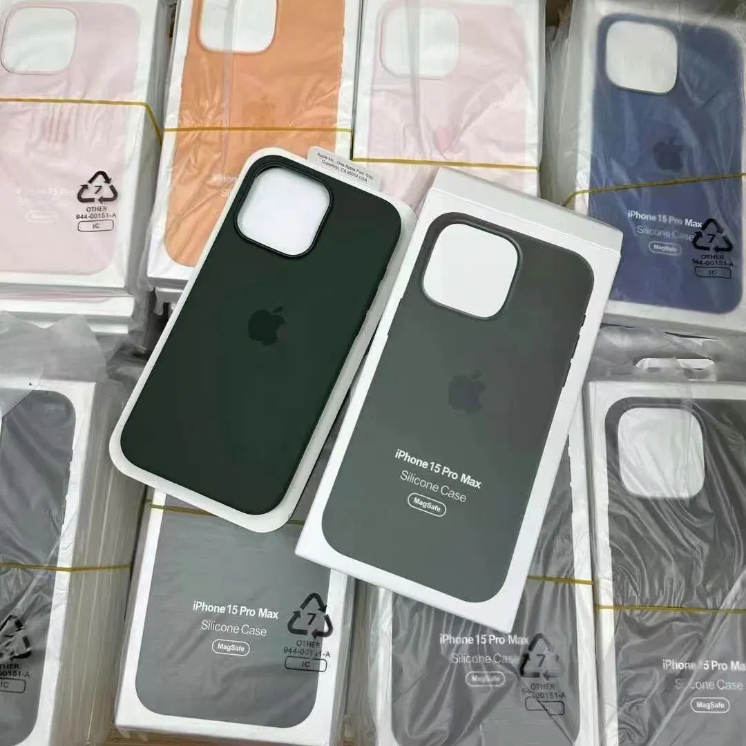 Silicone Magsafe Phone Protective Case for Phone 15 PRO Max