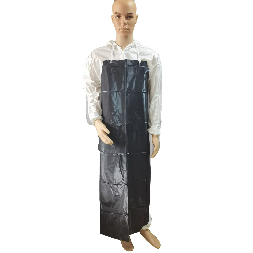 Chemical Resistant Vinyl Apron for Laboratory Chemical Handling