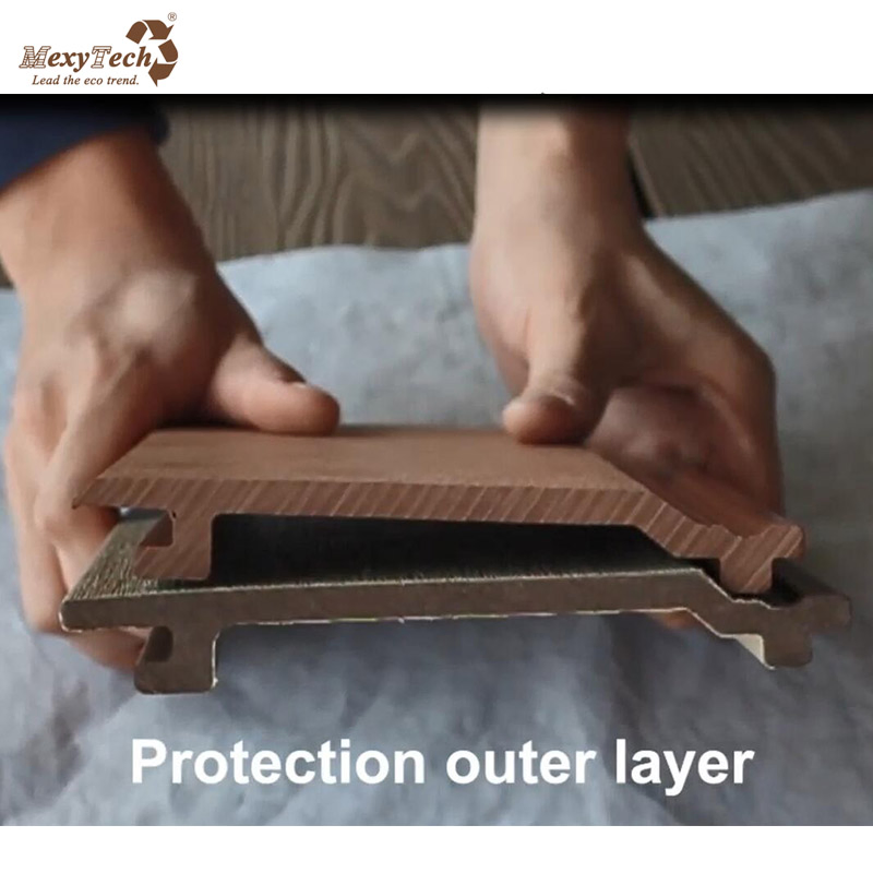 Outdoors WPC Cladding Factory Price Anti-UV Wall Panel