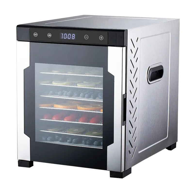10 Racks Stainless Steel Home Use Electric Food Dehydrator Commercial Fruit Dehydrator
