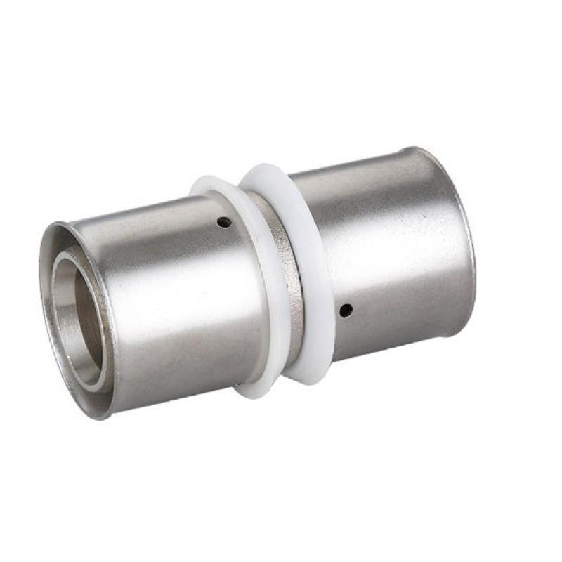 Male Themale Thread Stainless Steel Pex Fitting Straight Nipple Connector