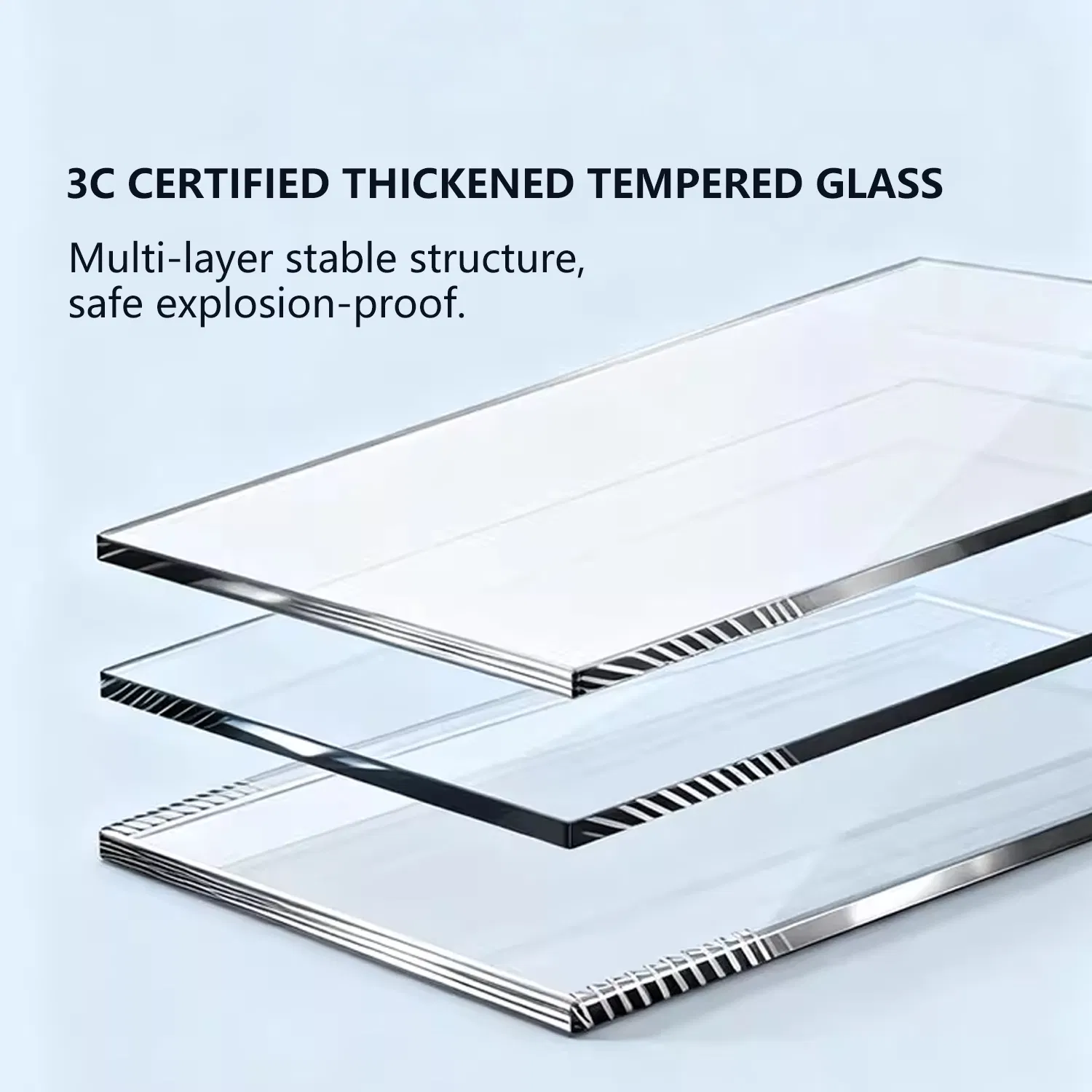 Распашная стеклянная дверь для ванной и интерьера