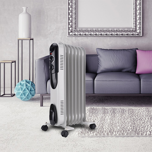 Portable Oil-Filled Radiator Heater with Efficient Energy Saving Technology
