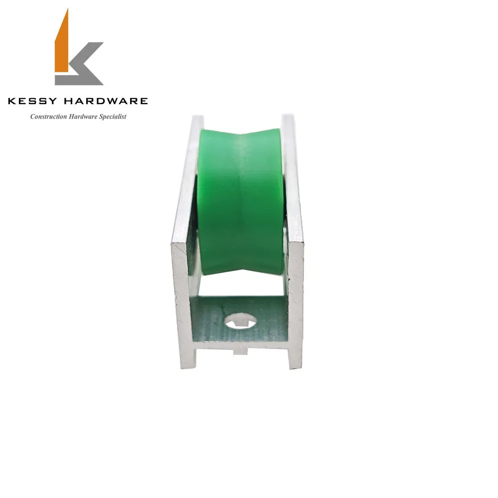 Factory Wholesale Aluminium Orange Silver Frame Sliding Window Fitting Rollers Sliding Device Wheel