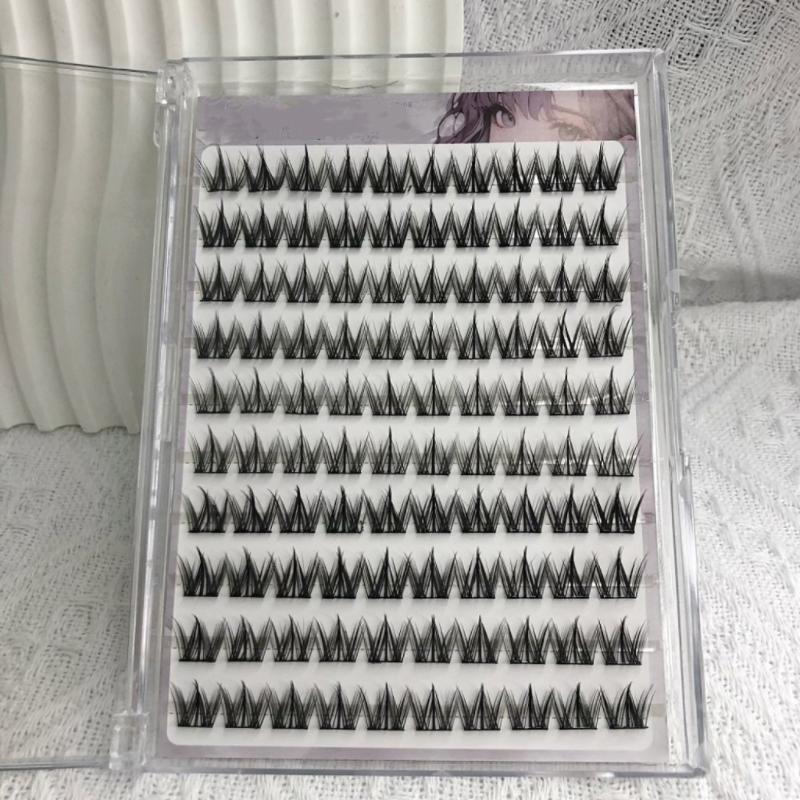 Adorable Rounded, Elongated, Lively, and Voluminous Dog-Eyed False Eyelashes