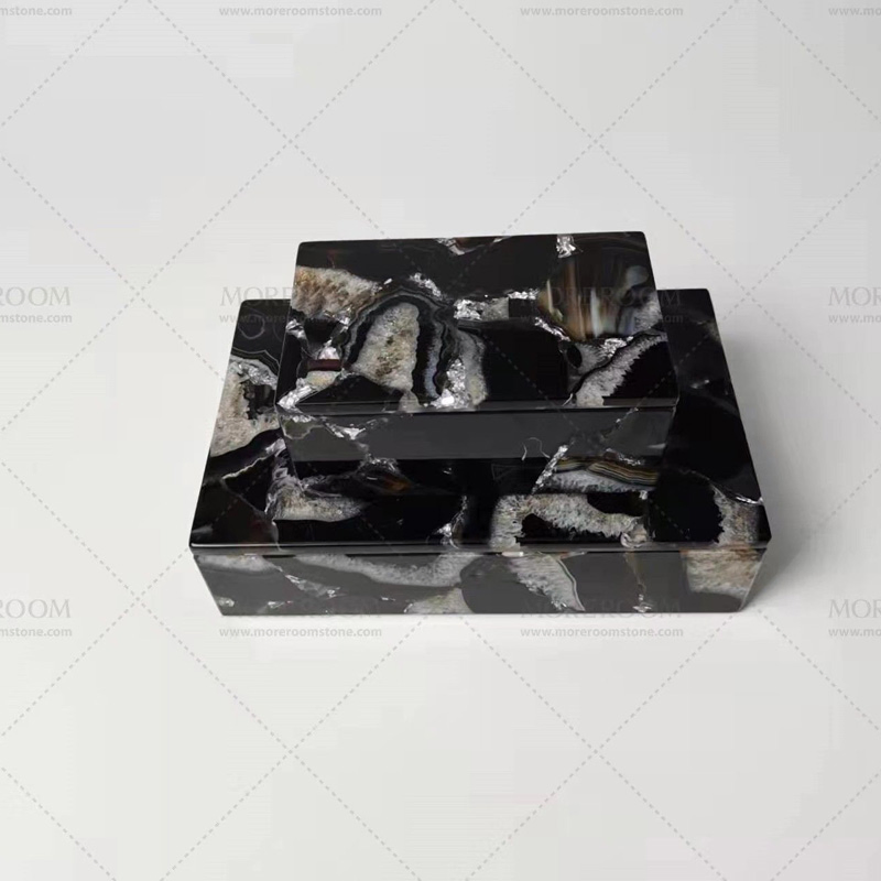 Hotel Luxury Marble Gemstone Amenities Bathroom Set