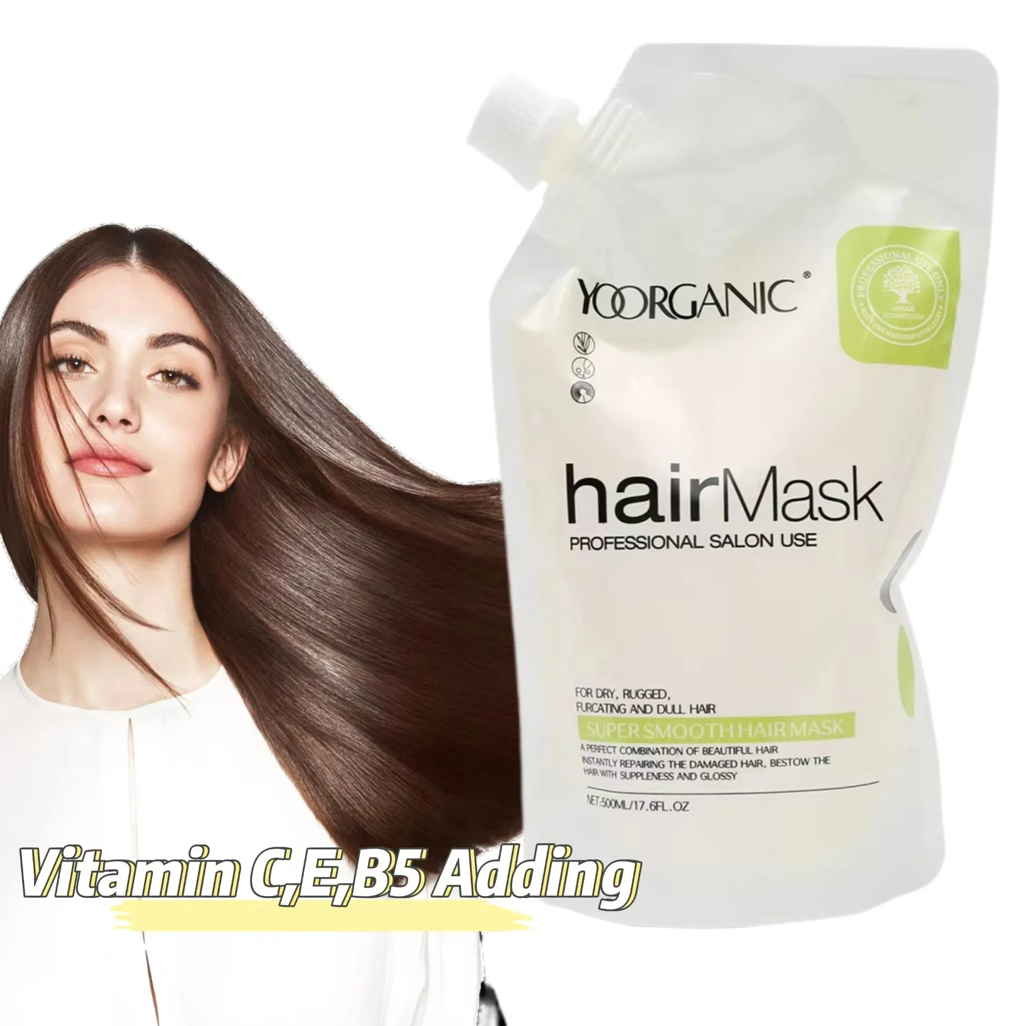 Professional Salon Keratin Hair Care Products 500ml 800ml Free Samples Hair Mask