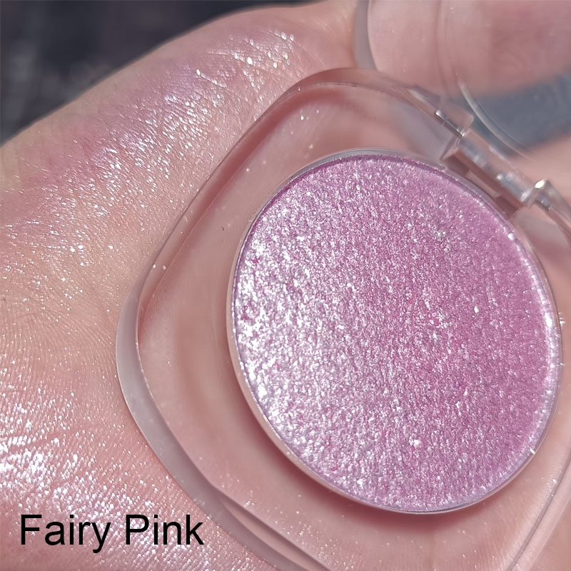Wholesale Custom Logo Diamond Face Cosmetics Long Lasting Pressed Powder Highlighter Palette