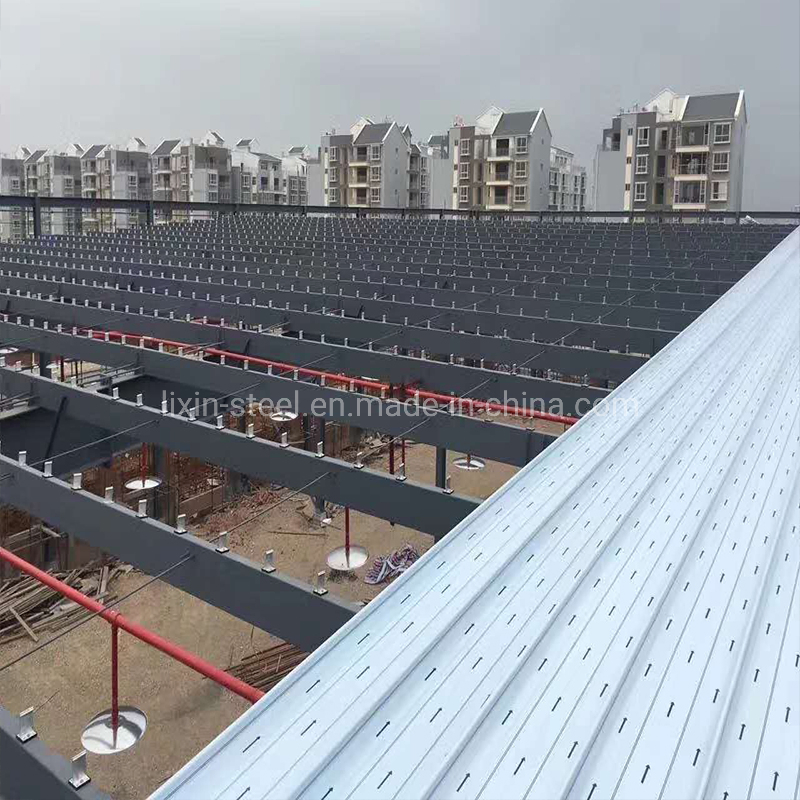 Hurricane Resistance Steel Structure Roof Prefab House Steel Building Warehouse