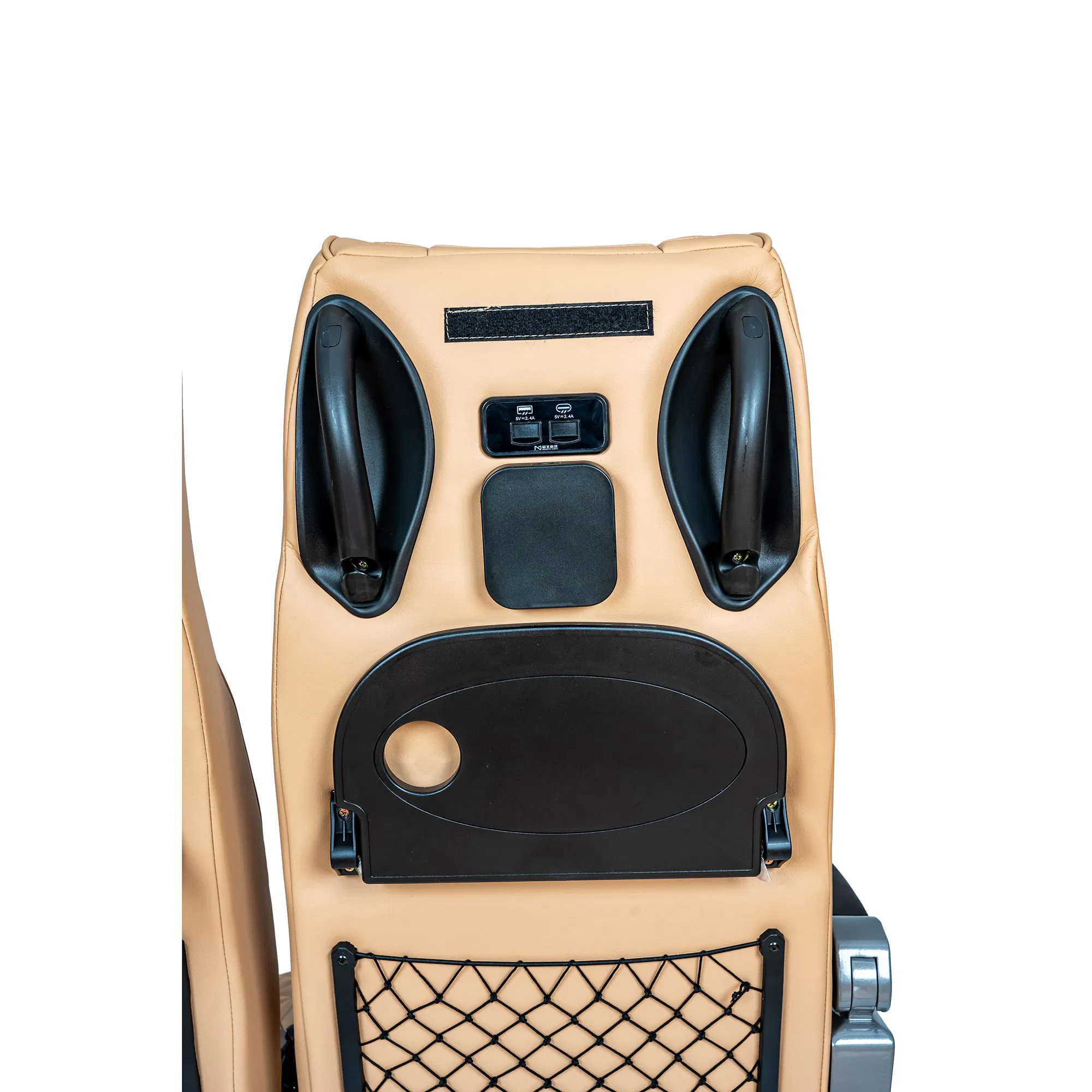 Пассажирское сиденье для автобуса и микроавтобуса, высокое, с алмазной тканью и подлокотниками