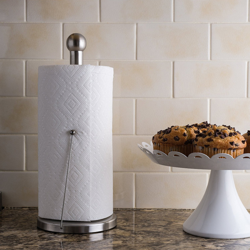 Core Bamboo Pulp Customized Logo Towel Roll Kitchen Paper