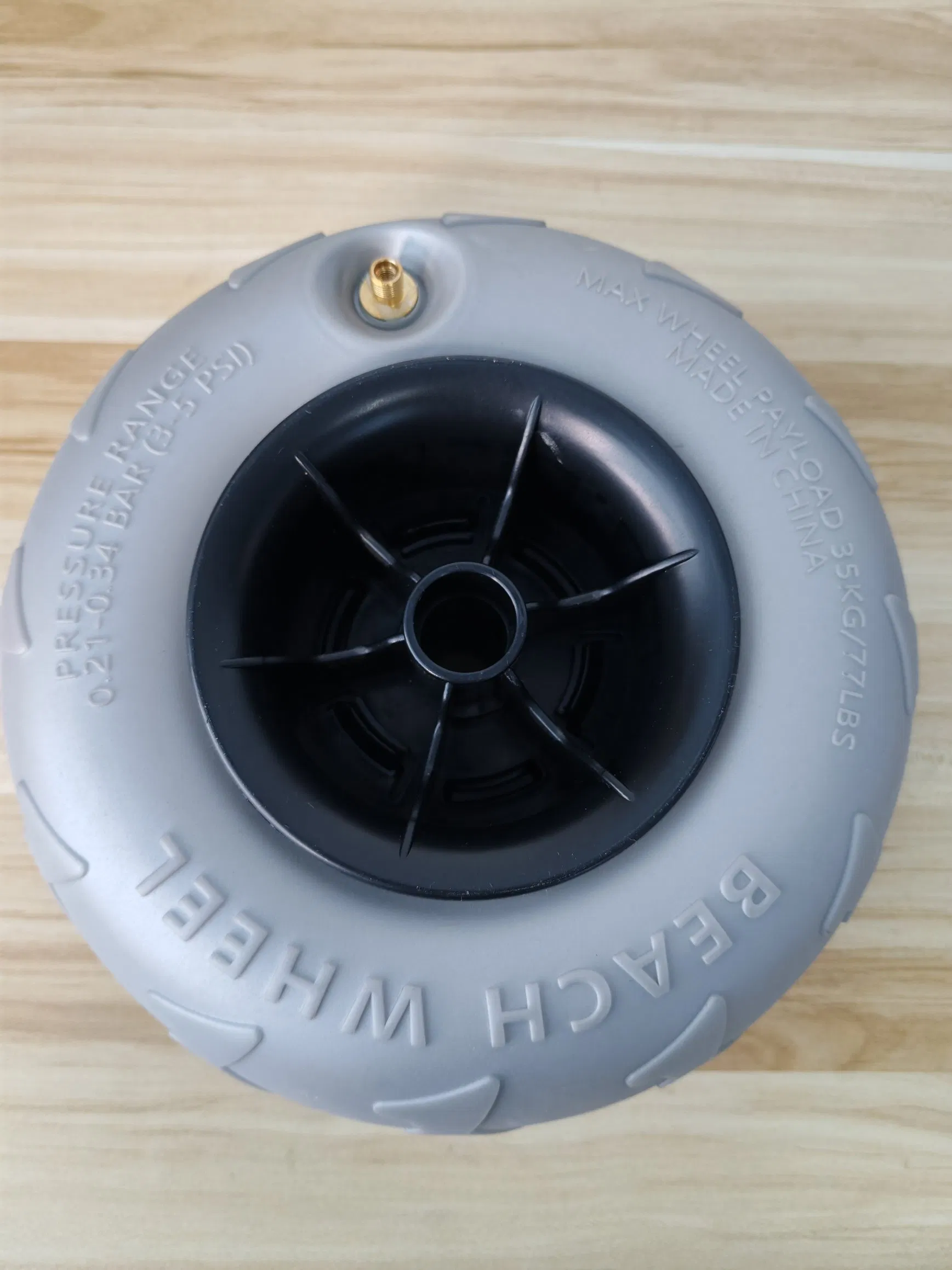 Pneumatic Tire PVC balloon Kayaking Trolley/Trolley Wheels