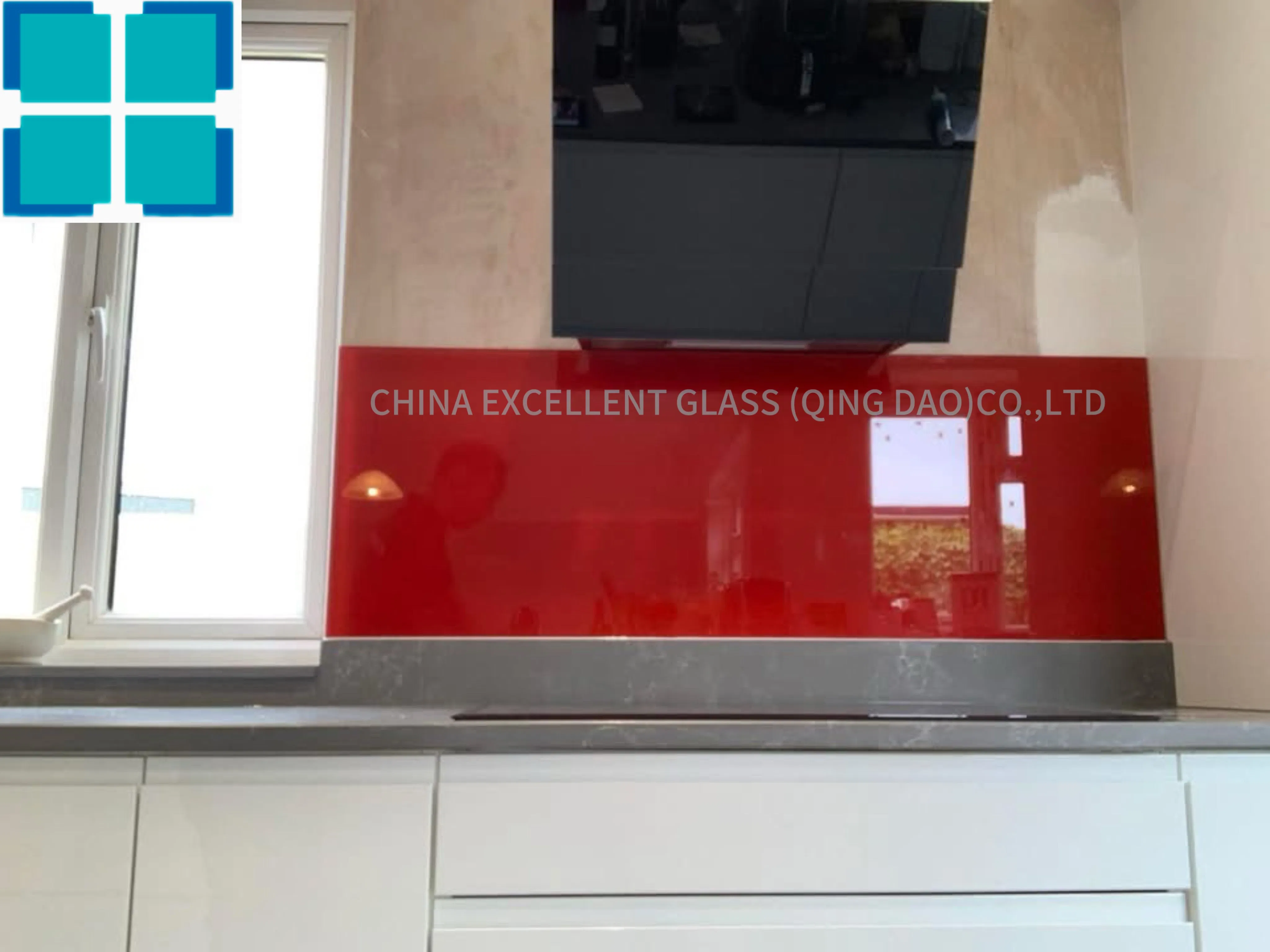 2mm - 10mm Colorful Back Painted Glass / Lacquered Glass for Interior Applications, Manufactured by Excellent Glass